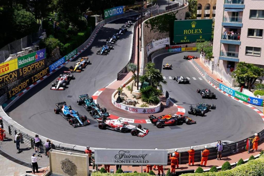 Luxueux Studio Neuf - Frontiere Monaco - Piscine - Parking Prive Bagian luar foto
