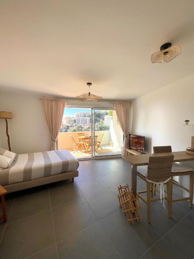 Luxueux Studio Neuf - Frontiere Monaco - Piscine - Parking Prive Bagian luar foto